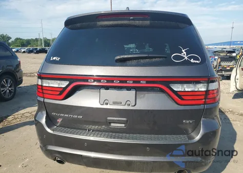 2021 Dodge Durango Gt из США, поврежденный, VIN 1C4RDJDG8MC558403